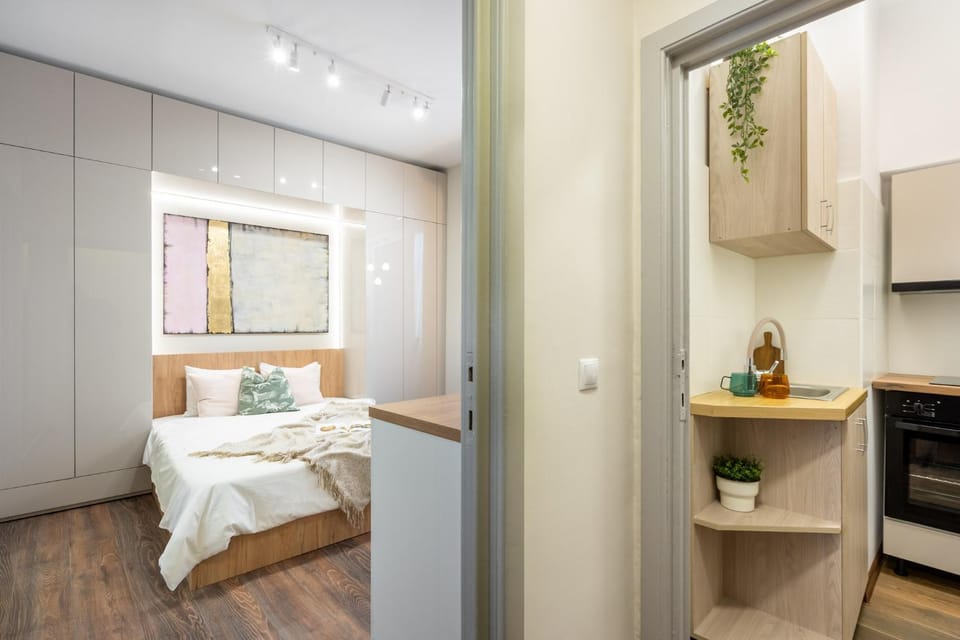 Kitchen or kitchenette, Photo of the whole room, Bedroom