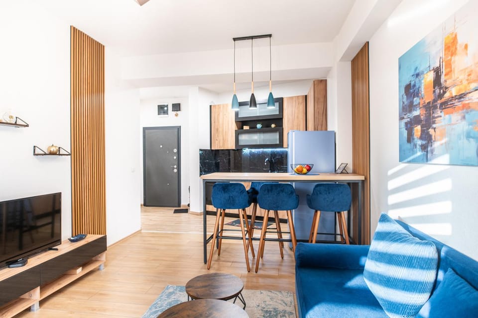 New Modern Apartment with Fast Wi-Fi & Free Private Parking Apartment in Skopje
