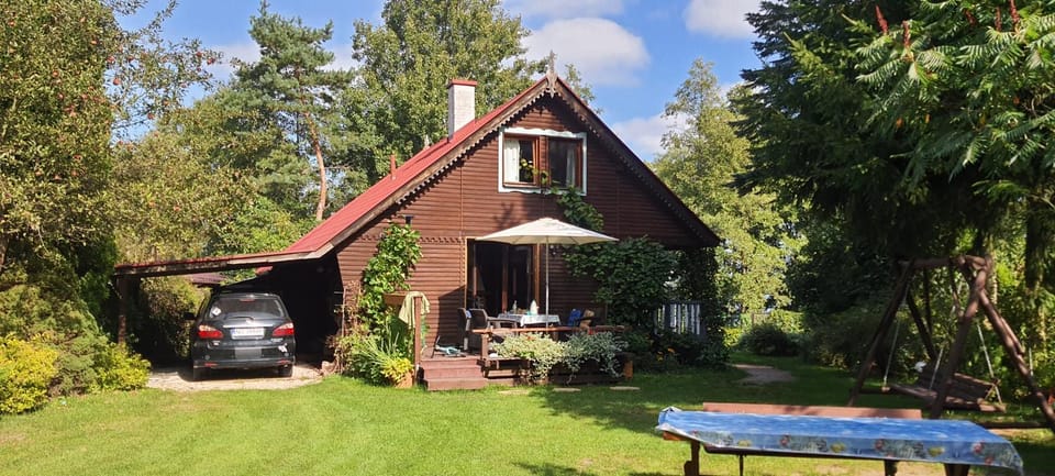 Domek rustykalny z sauną i prywatną kładką nad samym jeziorem House in Poland