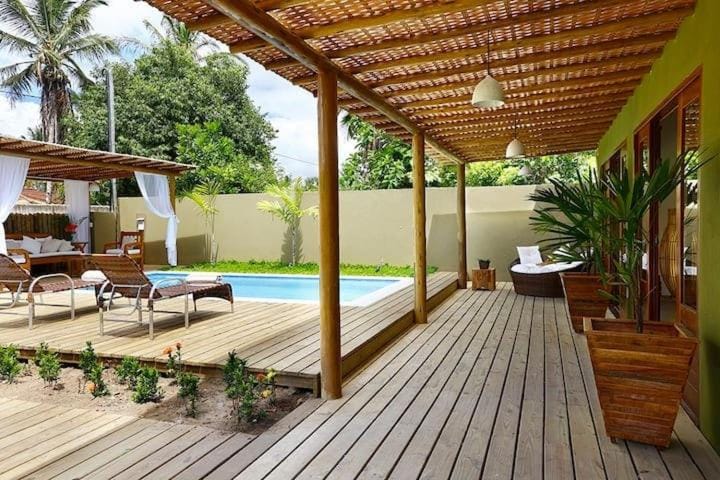 Patio, Day, Garden, View (from property/room), Balcony/Terrace, Garden view, Pool view, Swimming pool, sunbed