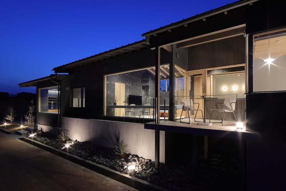 Property building, Night