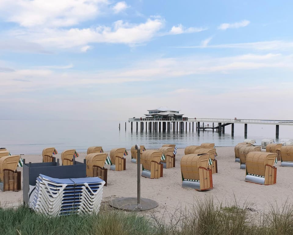 Strandnahes Appartement Ostseescholle mit Balkon , Parkplatz Apartment in Timmendorfer Strand