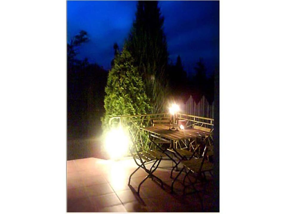 Night, Balcony/Terrace, Garden view
