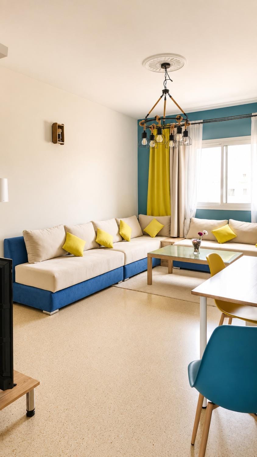 Bel appartement 2 min de Hay Riad Apartment in Rabat