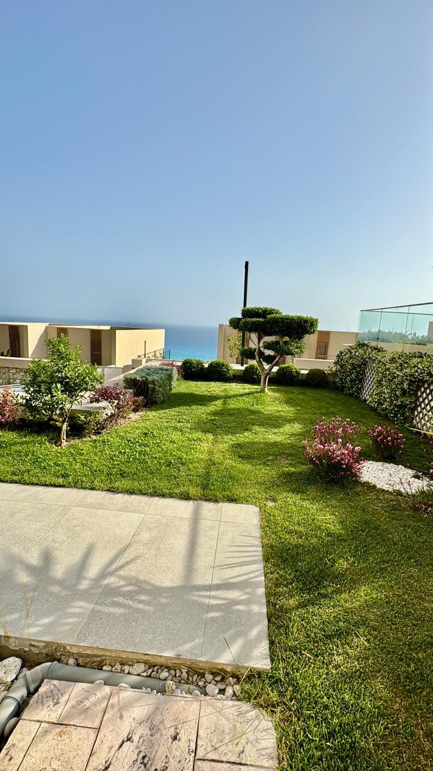 Natural landscape, Garden, Garden, Sea view