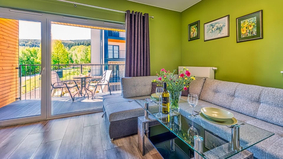 Apartament 18 Resort Izerski obok Sky Walk z ogólnodostępną sauną - 5D Apartments Apartment in Lower Silesian Voivodeship