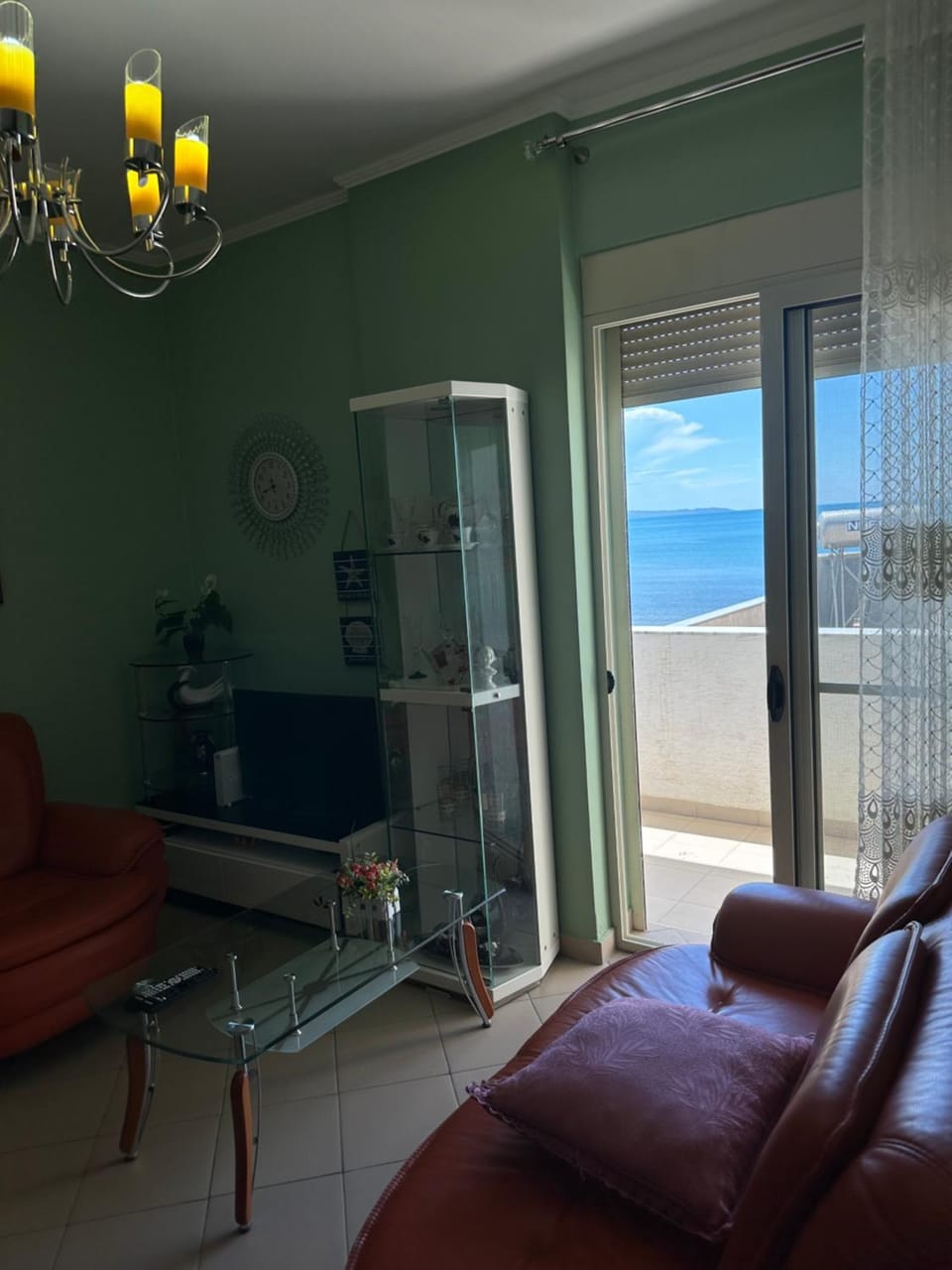Bed, Natural landscape, View (from property/room), Balcony/Terrace, Beach, Bedroom, Sea view