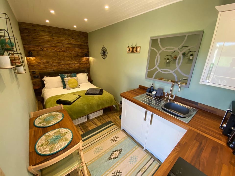 Bed, Kitchen or kitchenette, Photo of the whole room, Dining area, Bedroom