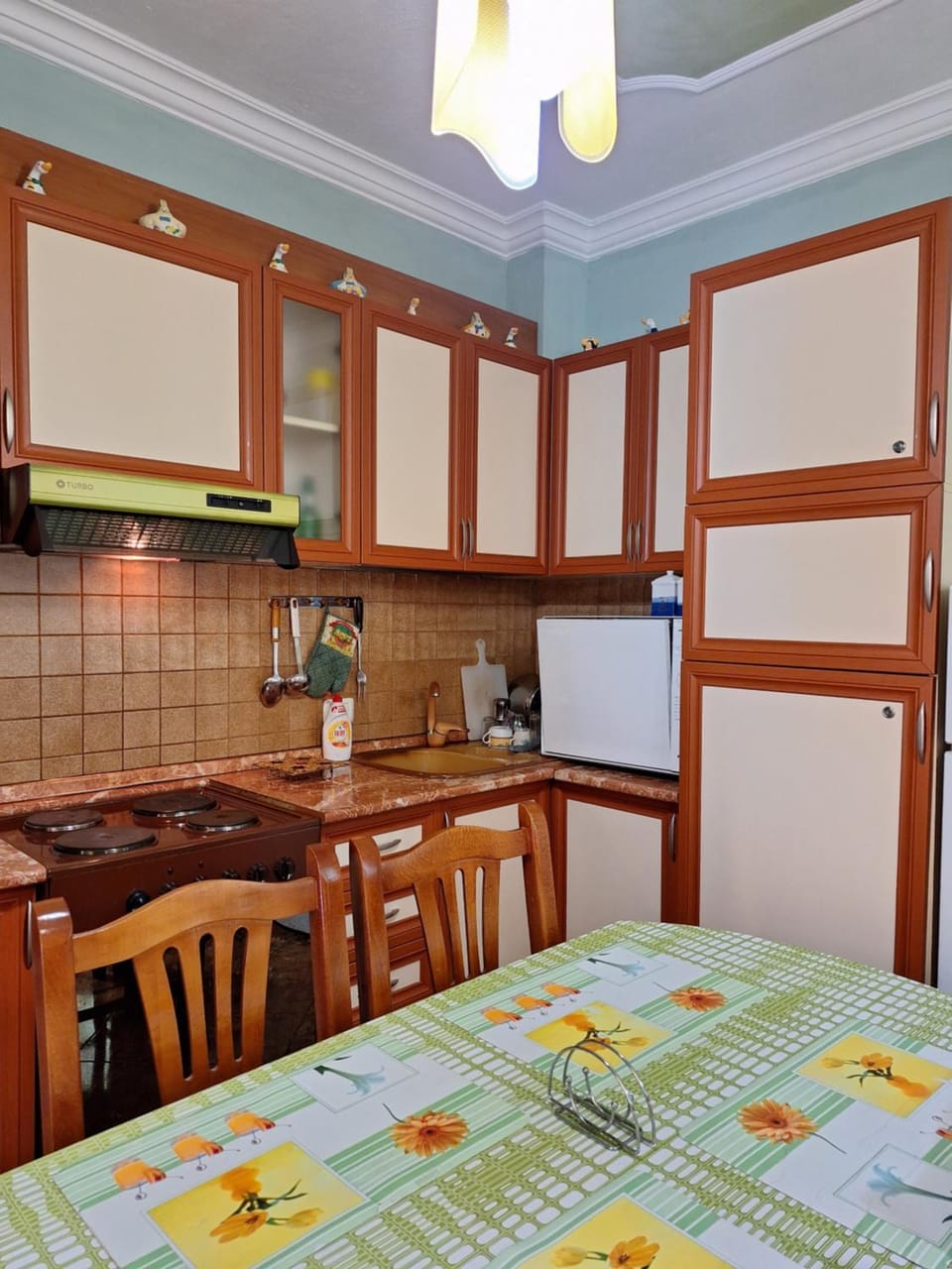 Kitchen or kitchenette, Dining area, oven