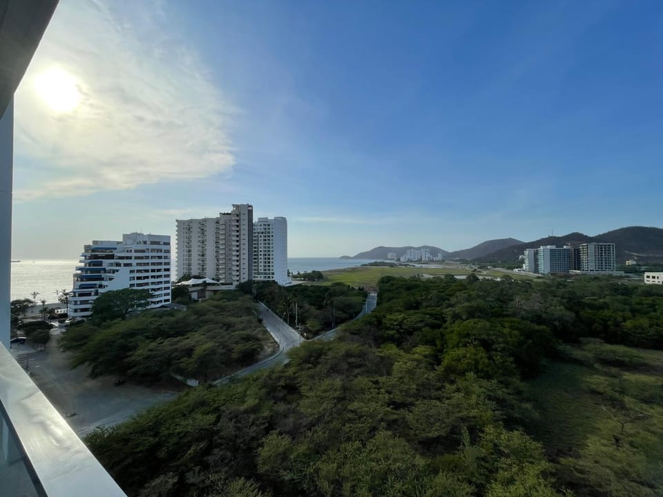 Day, City view, Sea view