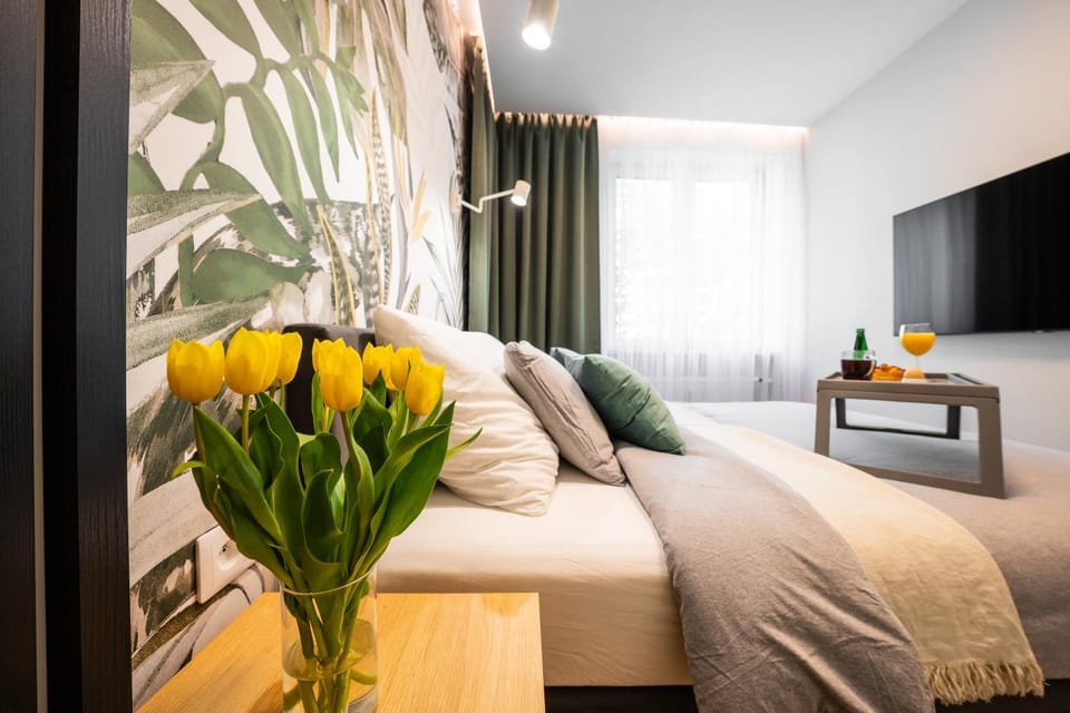 Bed, TV and multimedia, Photo of the whole room, Evening entertainment, Bedroom