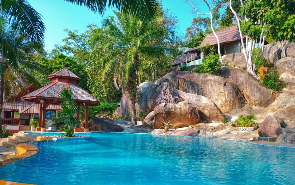 Pool view, Swimming pool