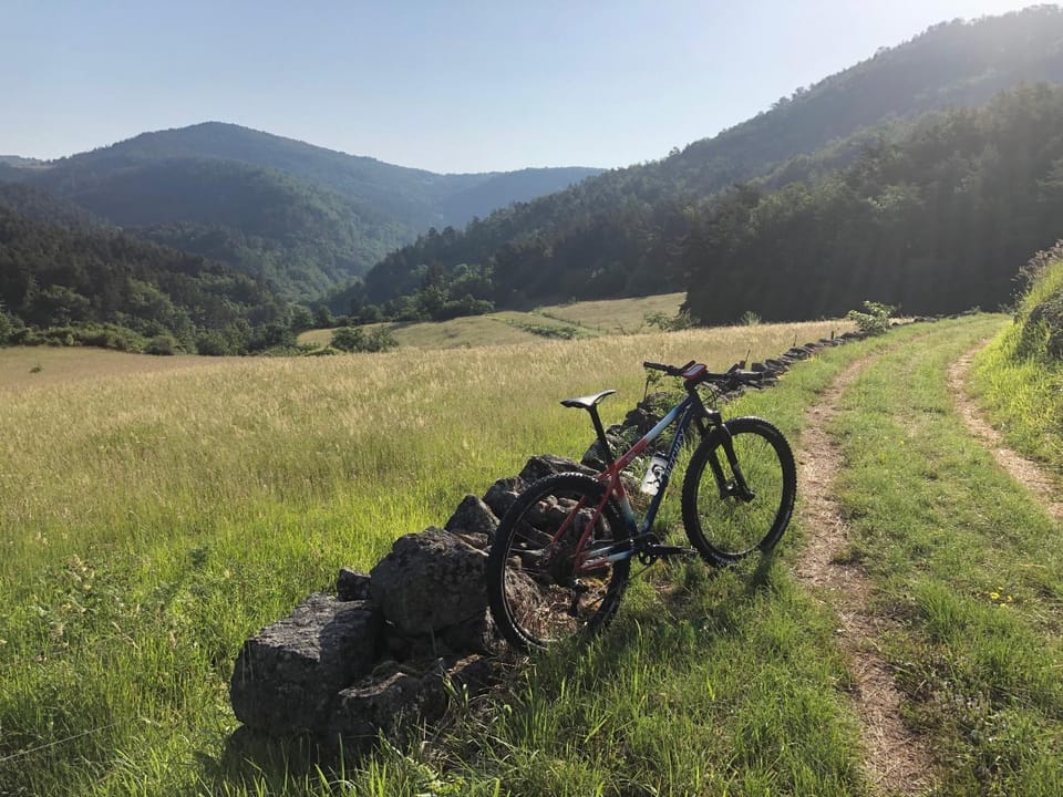 Spring, Day, Natural landscape, Cycling, Mountain view