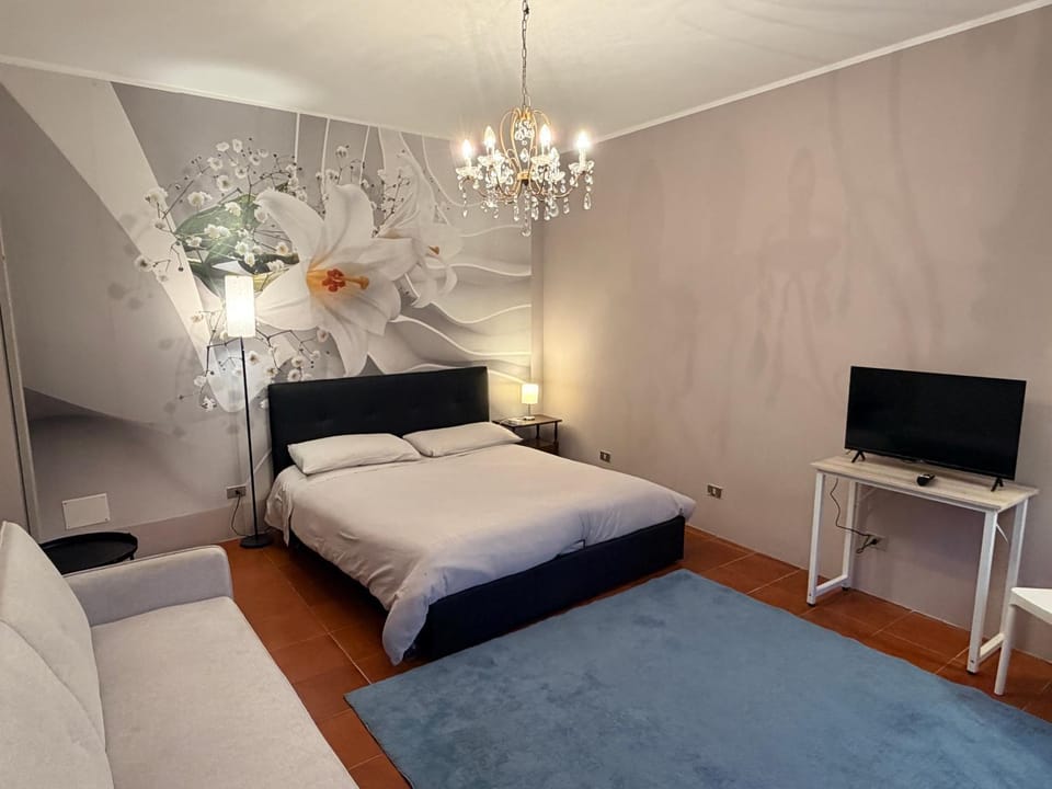 Bed, TV and multimedia, Bedroom