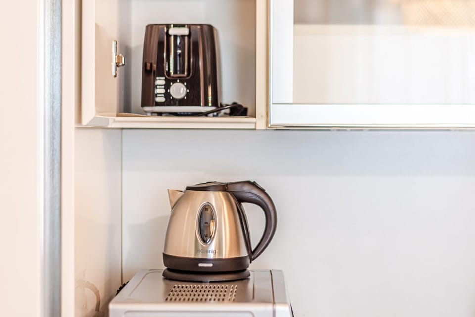 Coffee/tea facilities, Kitchen or kitchenette, toaster