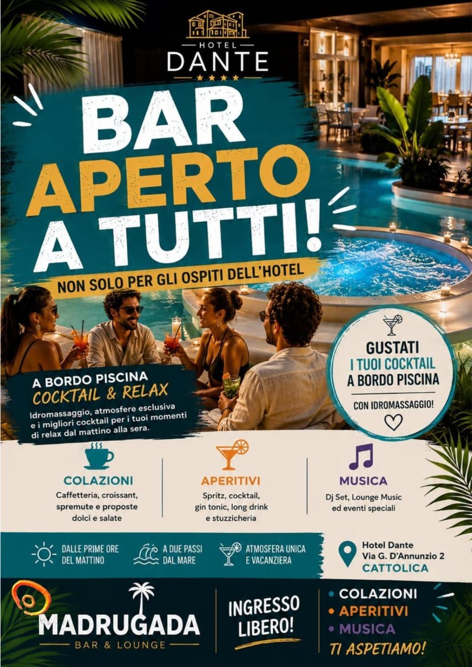 Hotel Dante Hotel in Cattolica