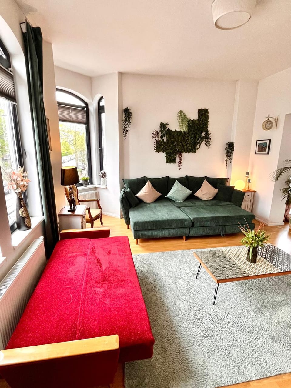 Living room, Bedroom