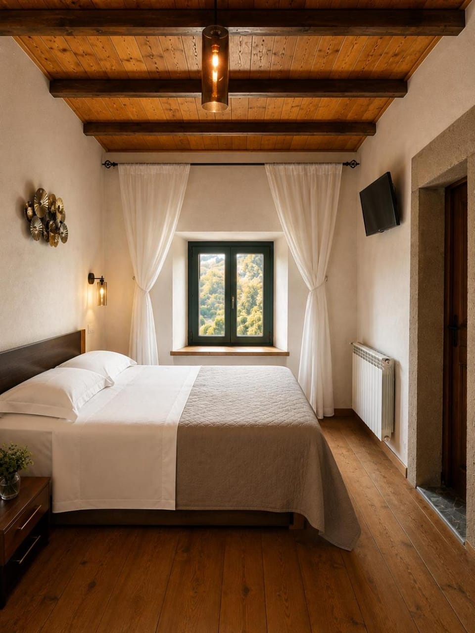 Bed, Photo of the whole room, Bedroom, internet