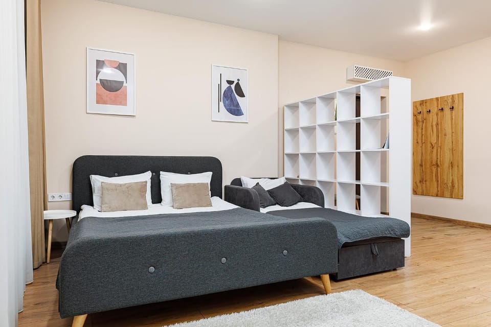Bed, Photo of the whole room, Bedroom, wardrobe
