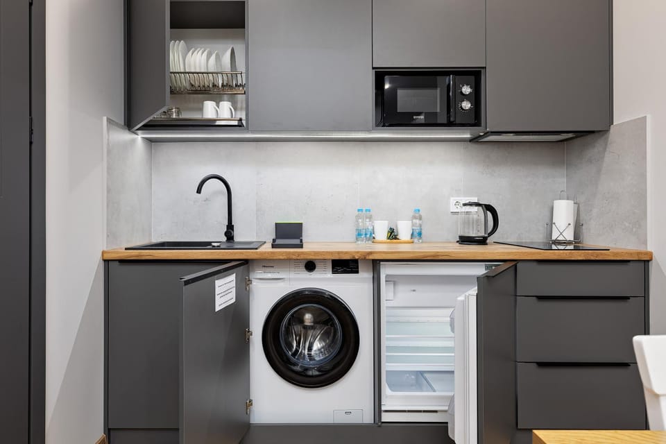 Coffee/tea facilities, microwave, pet friendly, stove, washing machine