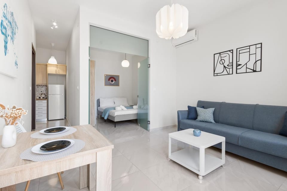 Living room, Dining area, Bedroom