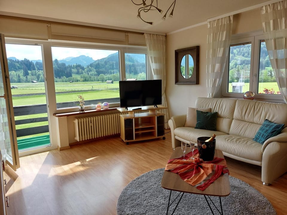 Living room, Mountain view