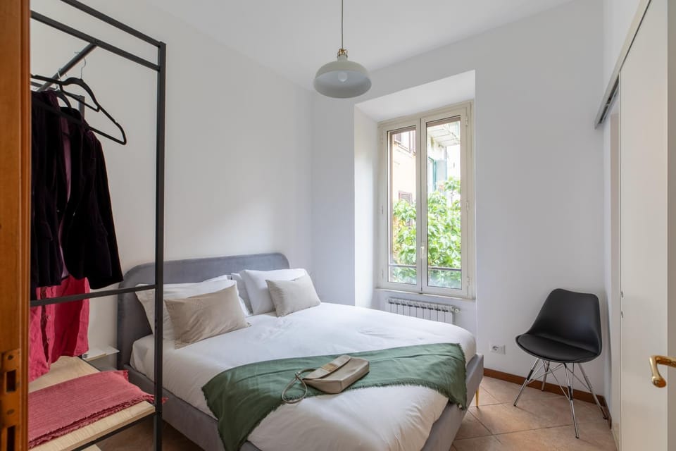 Bed, Photo of the whole room, Bedroom, wardrobe