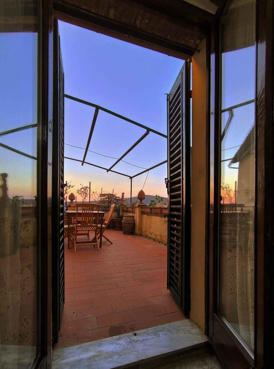 View (from property/room), Balcony/Terrace, Sunset