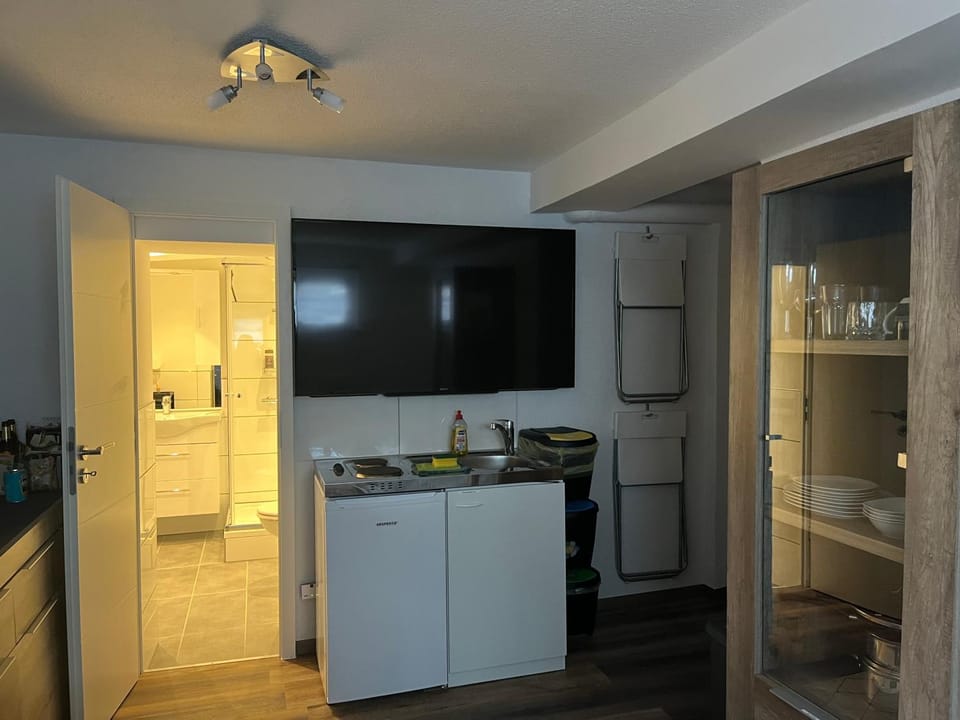 1-Raum Ferienwohnung Souterrain Niederorschel Apartment in Thuringia, Germany