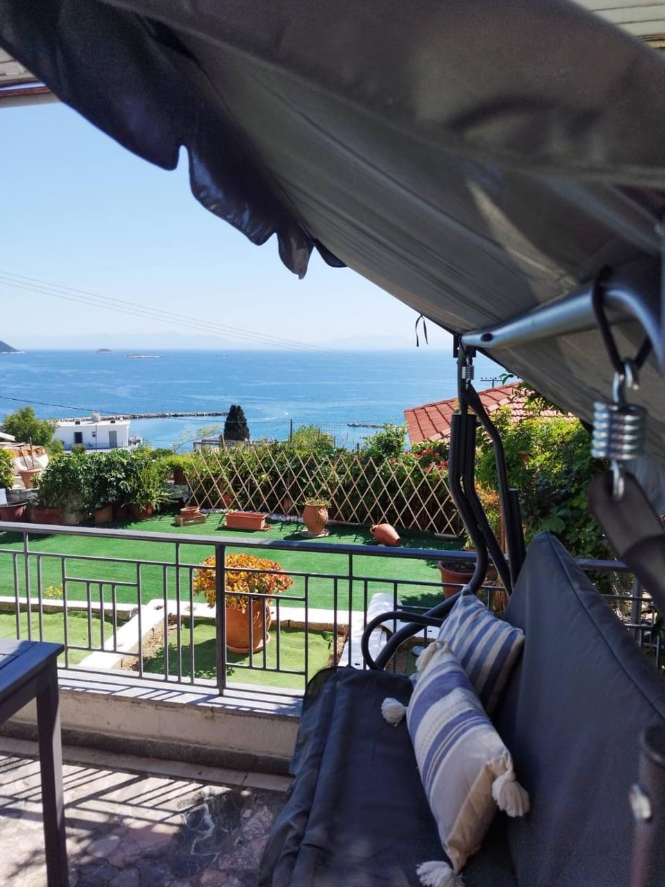 Natural landscape, Balcony/Terrace, Sea view