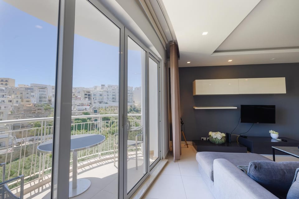 Bed, Balcony/Terrace, Living room, Seating area