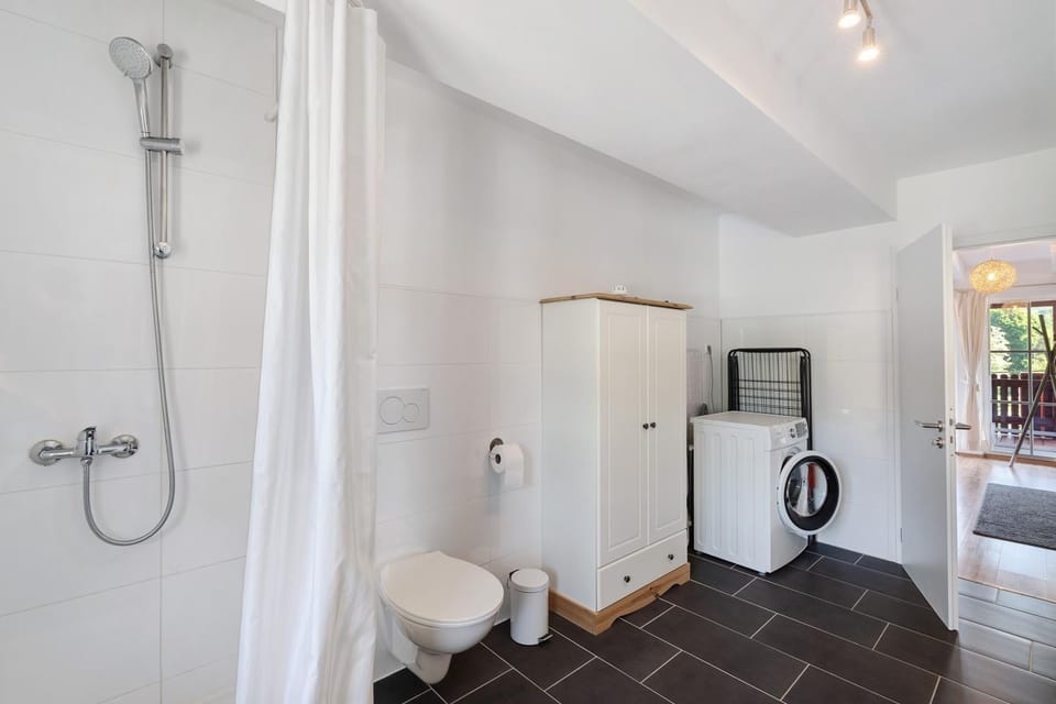 Bathroom, Living room