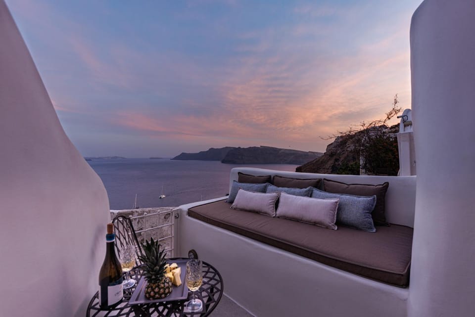 Patio, Seating area, Sea view