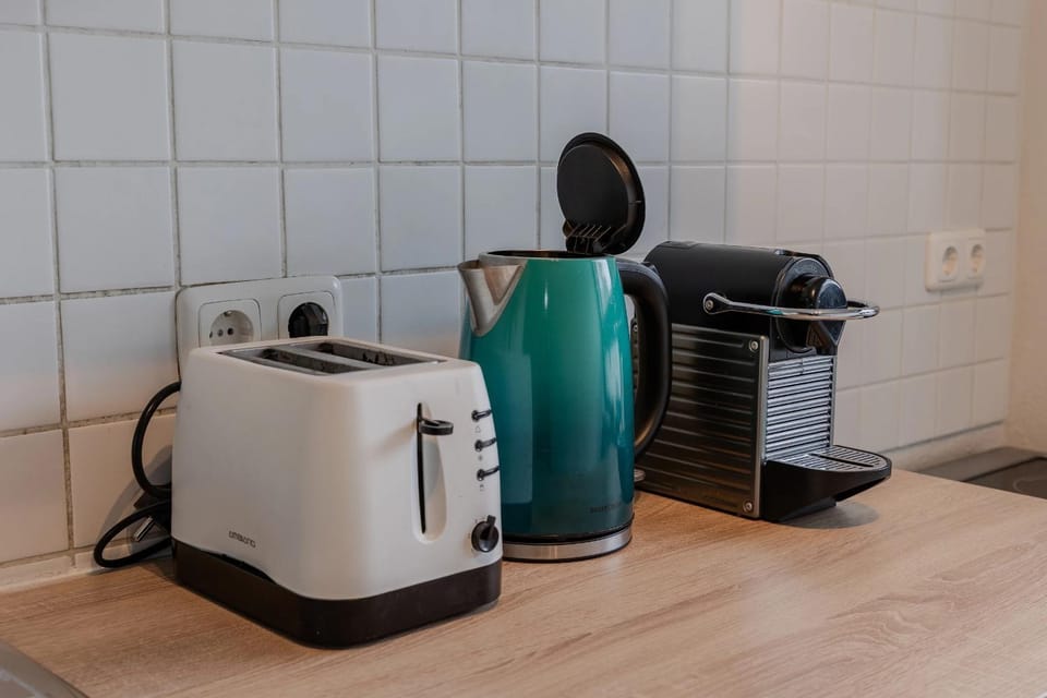 17-Stillvolles 2-Zimmer Apartment mit Boxspringbett,WLAN,großem Balkon mit Gartenblick Apartment in Wiesbaden