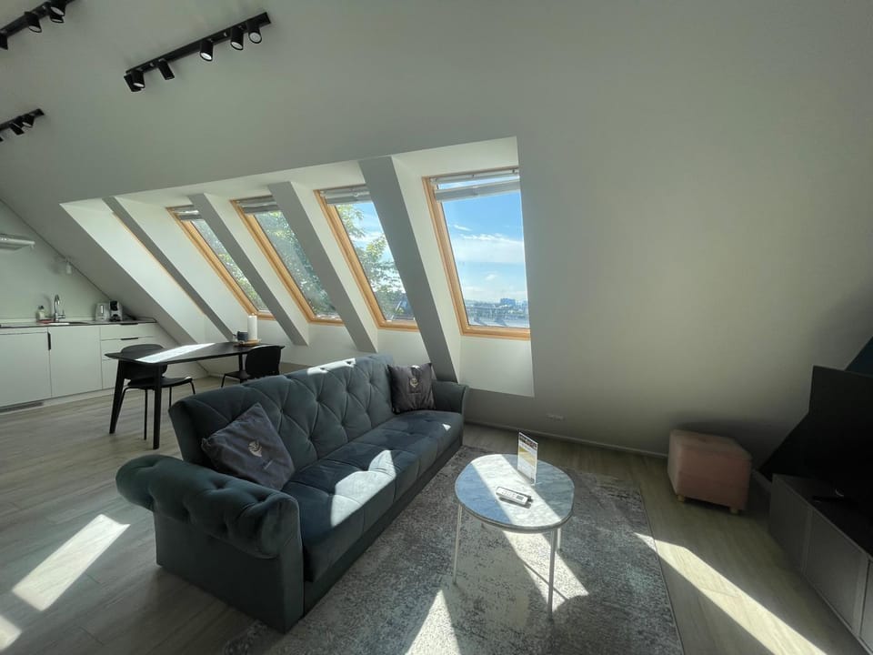 Living room, City view