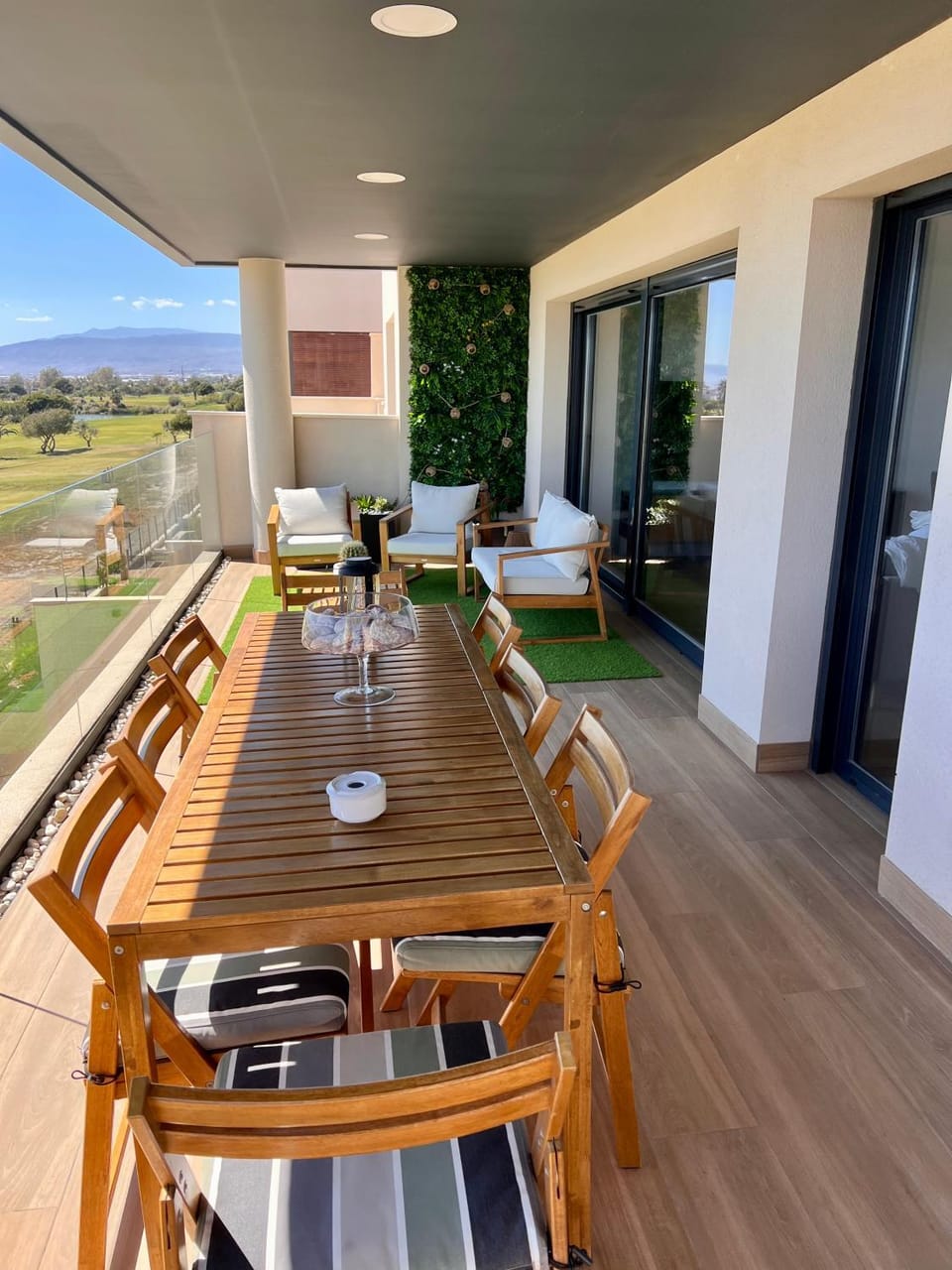 Day, Natural landscape, View (from property/room), Balcony/Terrace, Dining area