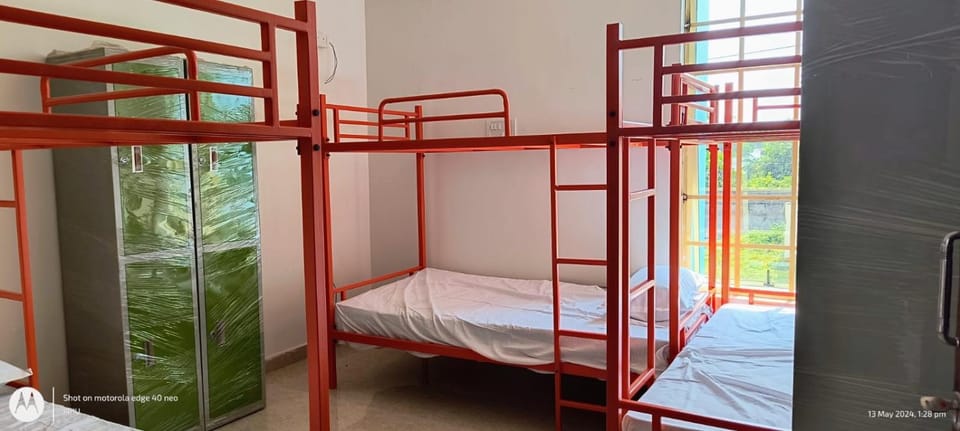 Photo of the whole room, bunk bed