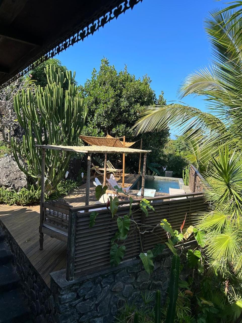 Garden, Pool view