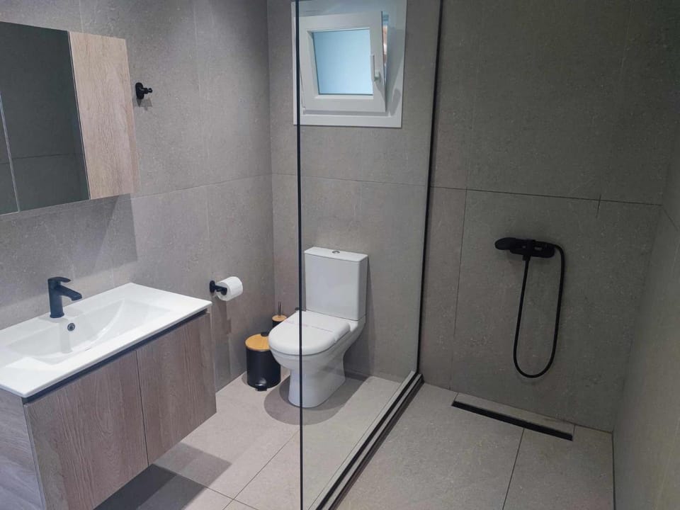 Shower, Toilet, Bathroom, towels