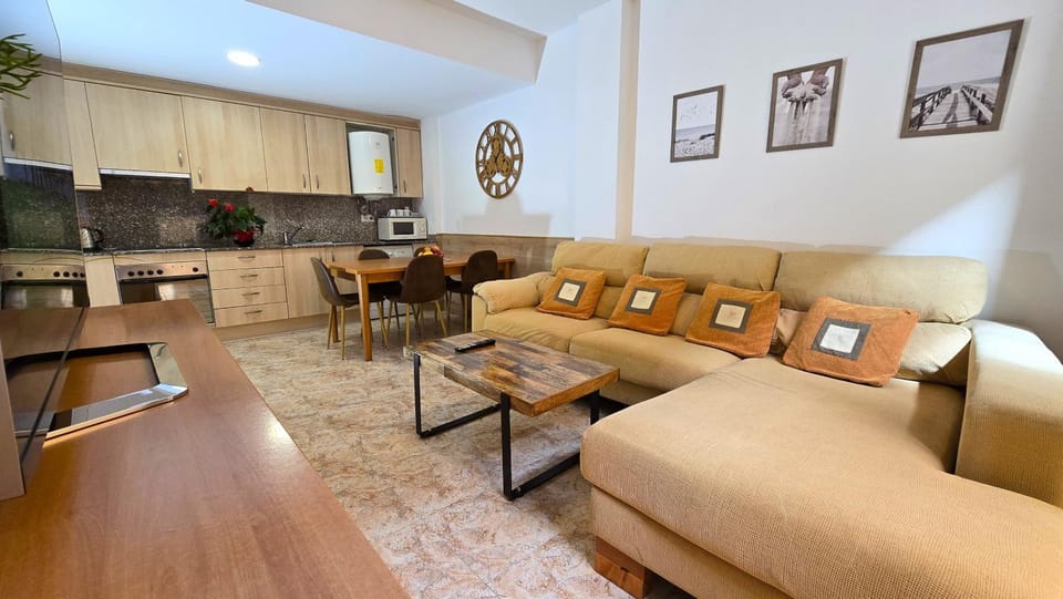 Dining area, air conditioner
