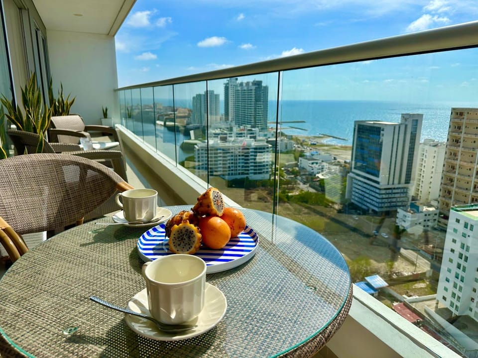 Balcony/Terrace, City view, Sea view