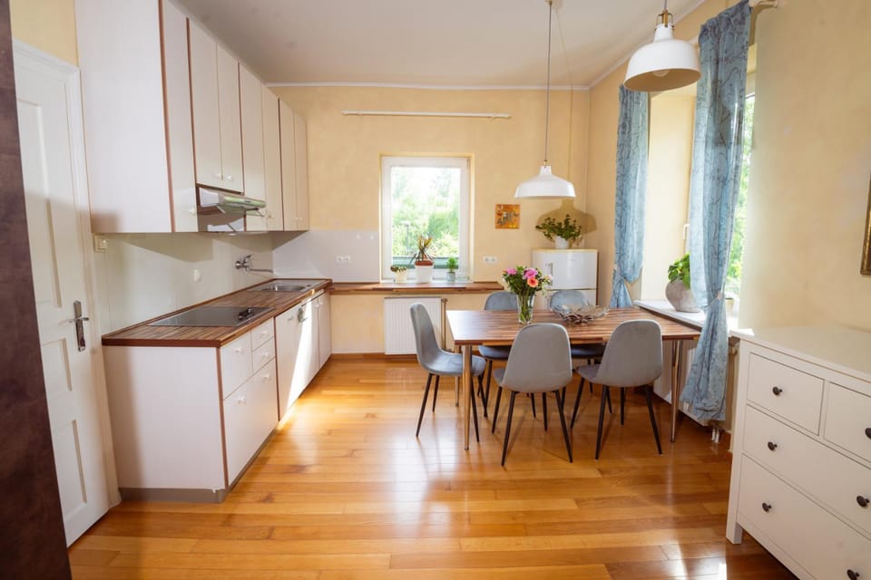 Kitchen or kitchenette, Dining area, pet friendly, stove