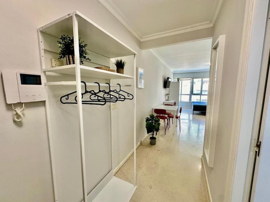 Lobby or reception, wardrobe
