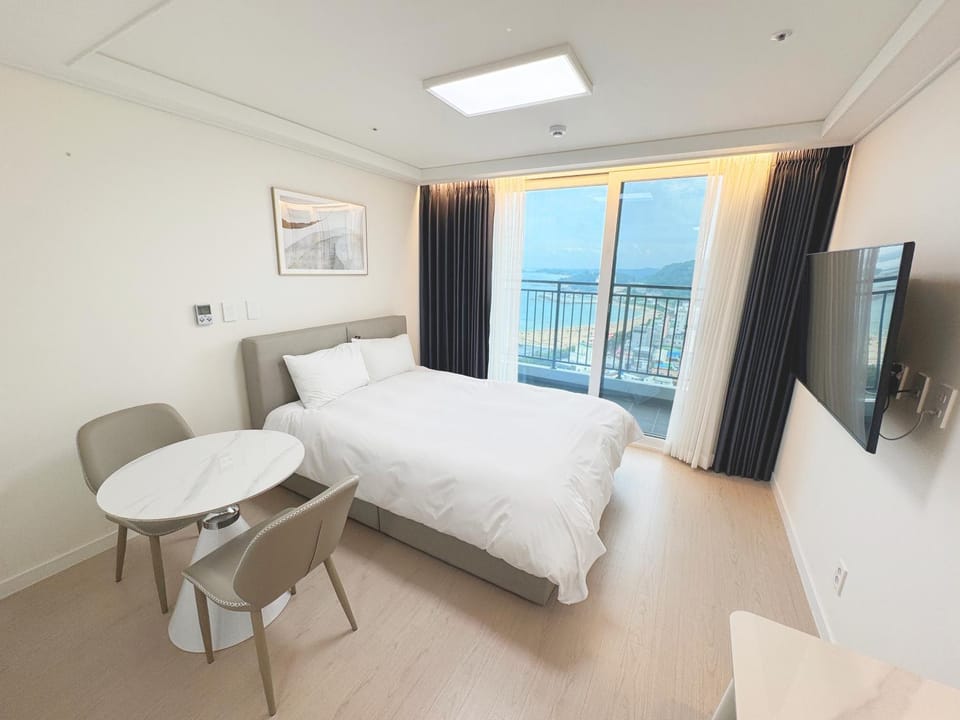 Bed, Natural landscape, Bedroom