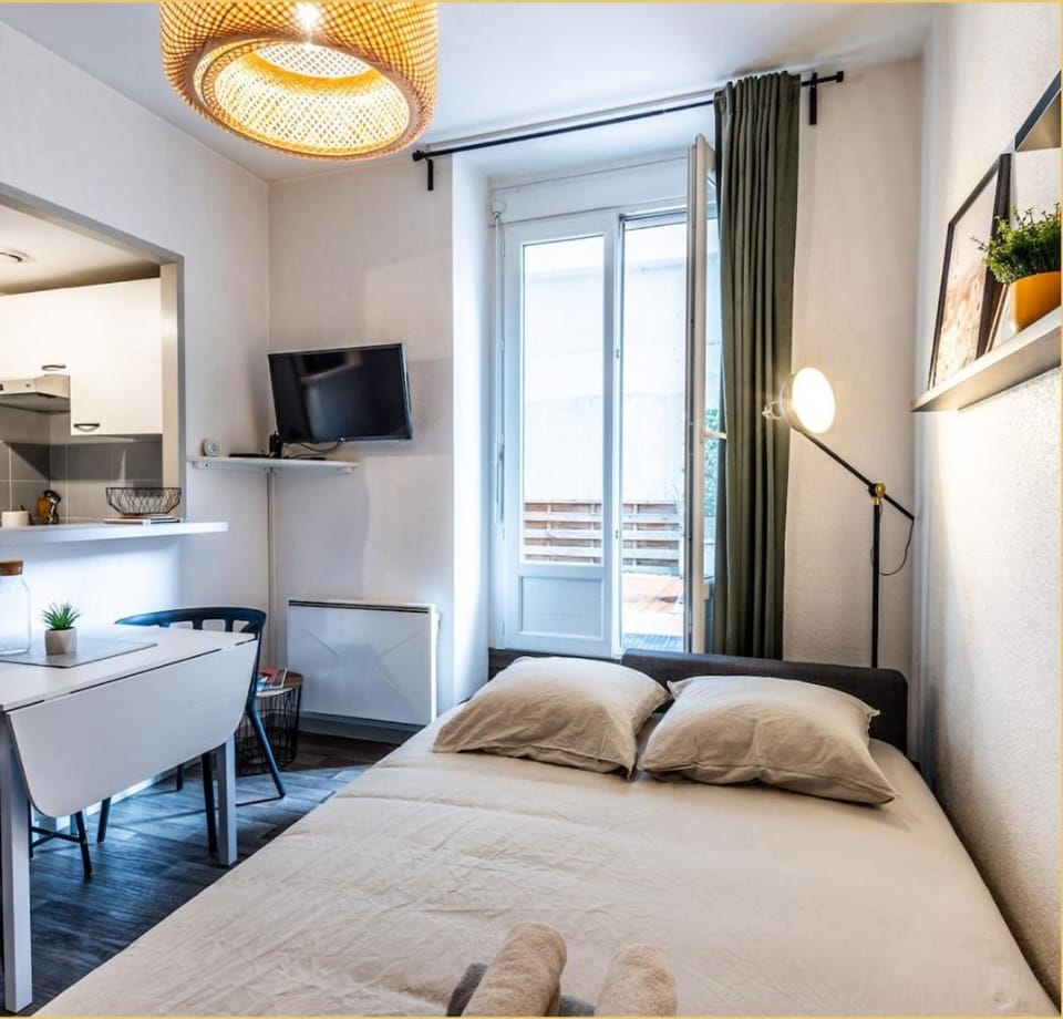T2 centre ville, 150m du lac, parking - Thermes Apartment in Évian-les-Bains