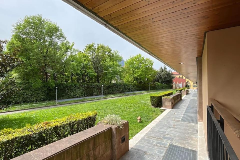 Property building, Natural landscape, Garden view