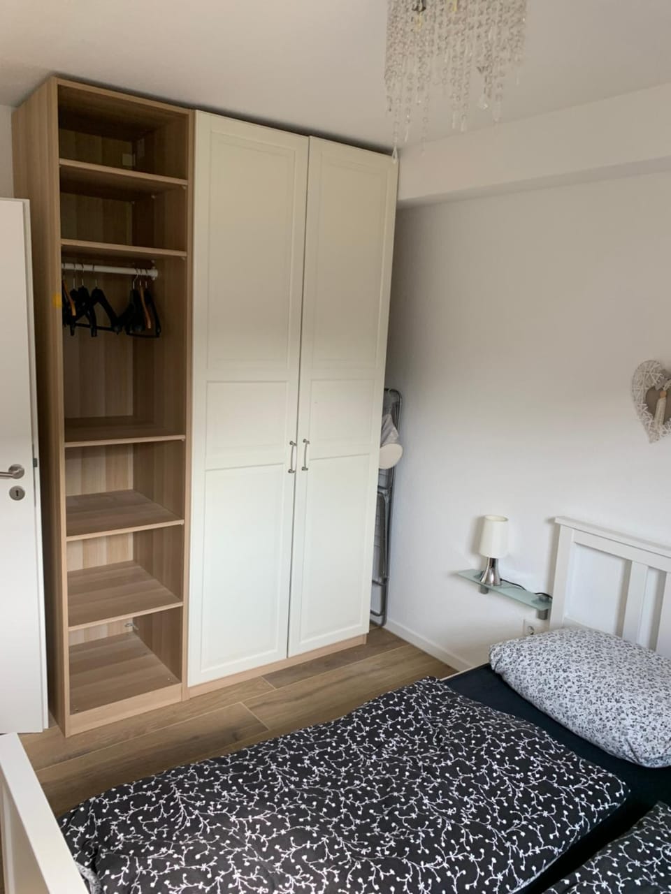 Bed, Photo of the whole room, Bedroom, wardrobe
