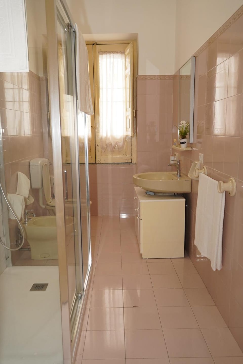 Shower, Bathroom, towels