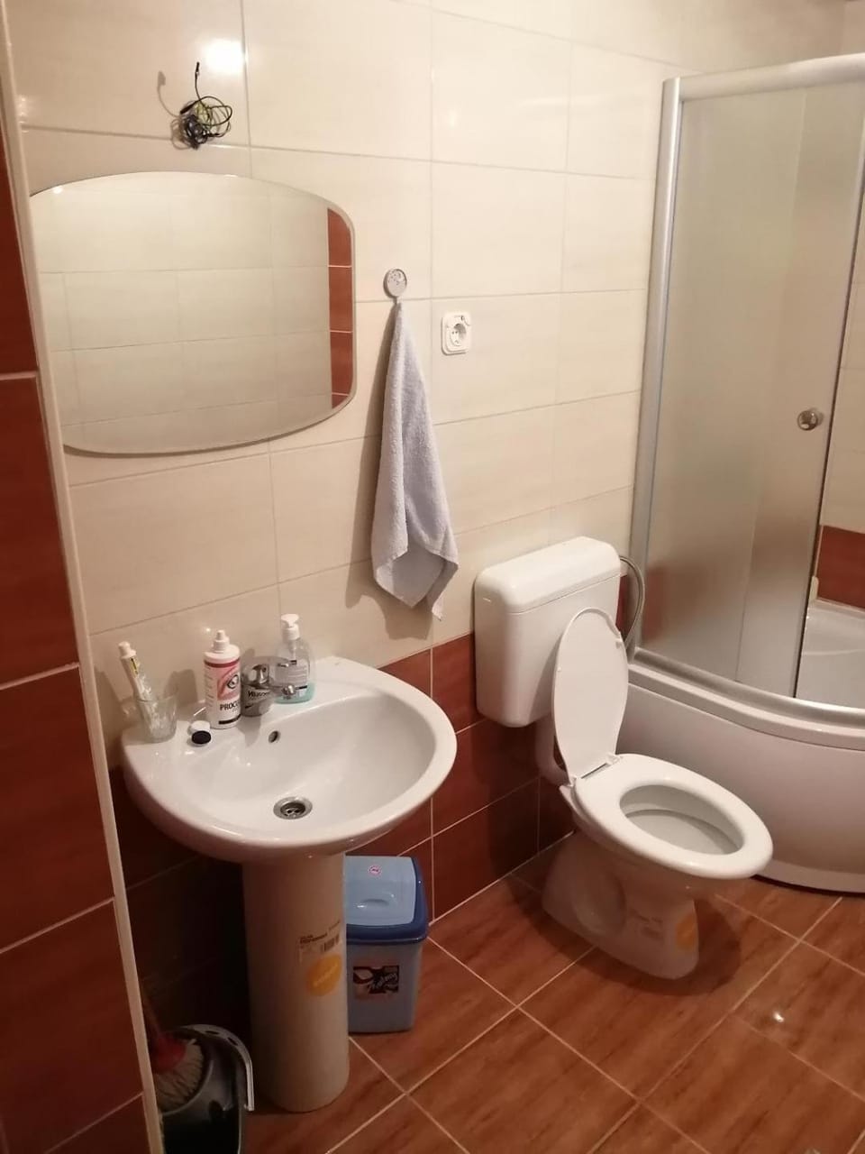 Shower, Toilet