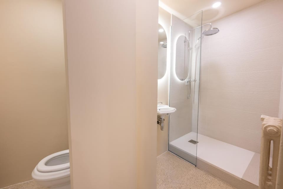 Shower, Toilet, Bathroom, towels